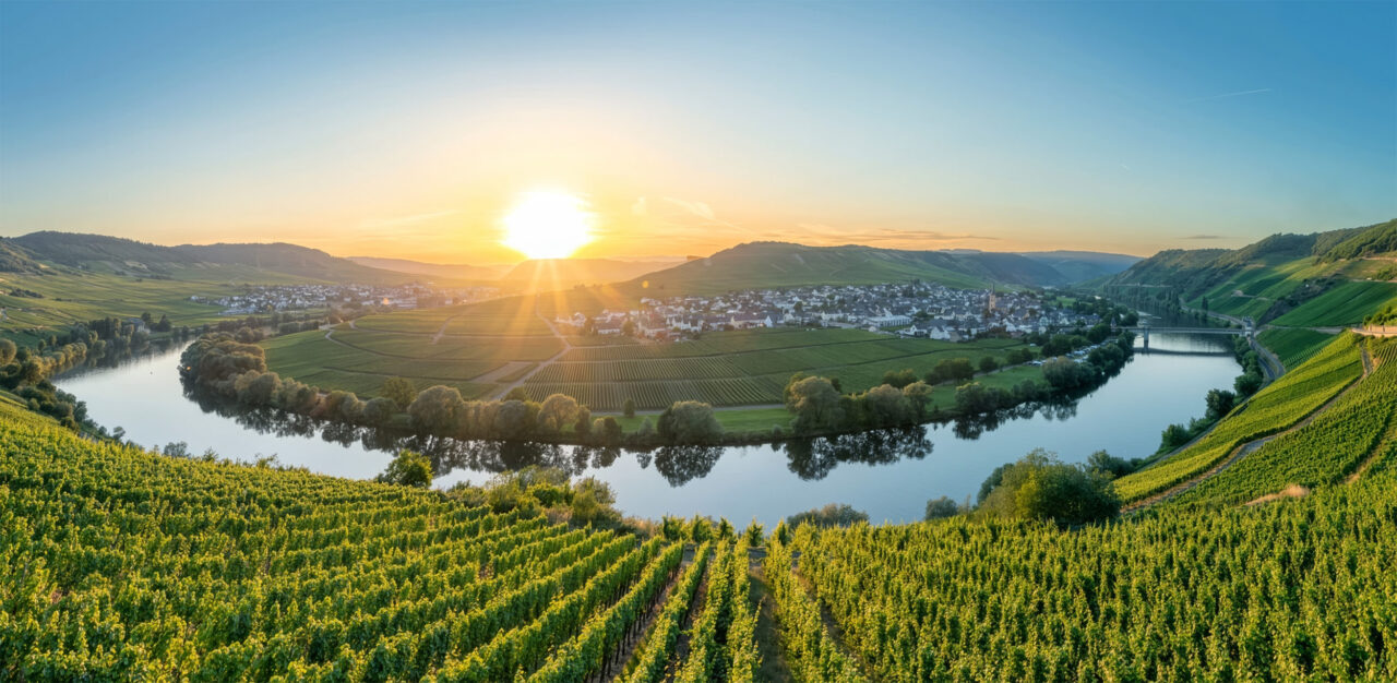 Willems Willems field in Saar, Mosel